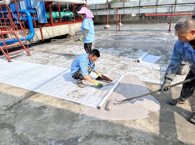 依科制藥公司屋頂防水改造項(xiàng)目